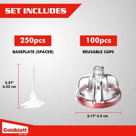 Free-spin Tile Leveling System