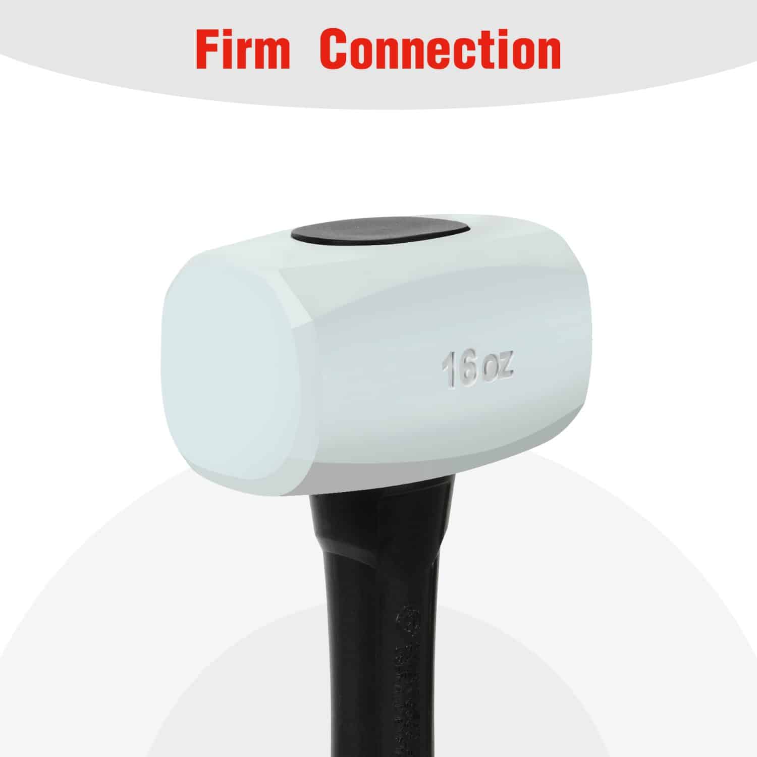 16 oz. No-Bounce Rubber Mallet