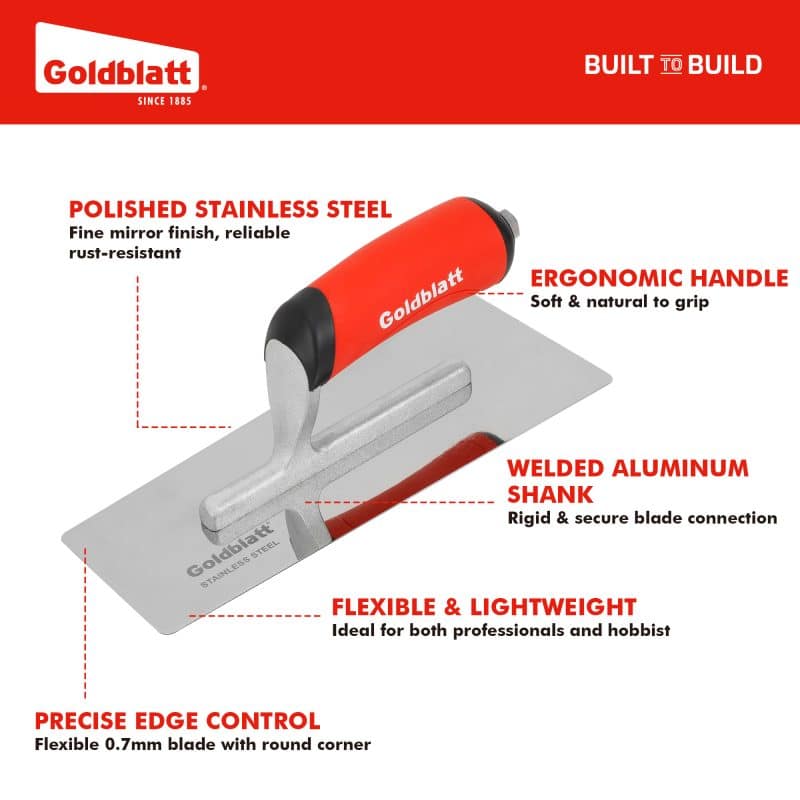 3-Piece Paint Plastering Finishing Hand Tools