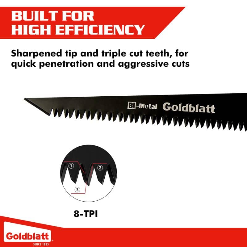 5″ Bi-Metal Folding Cement Board Jab Saw