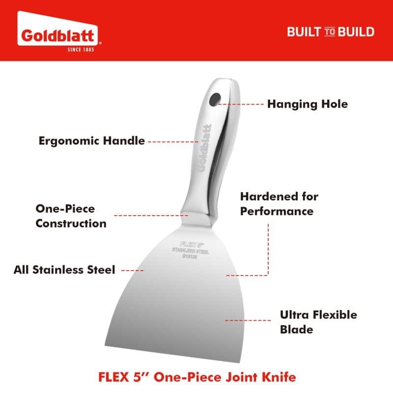 5″ One-piece Stainless Steel Joint Knife
