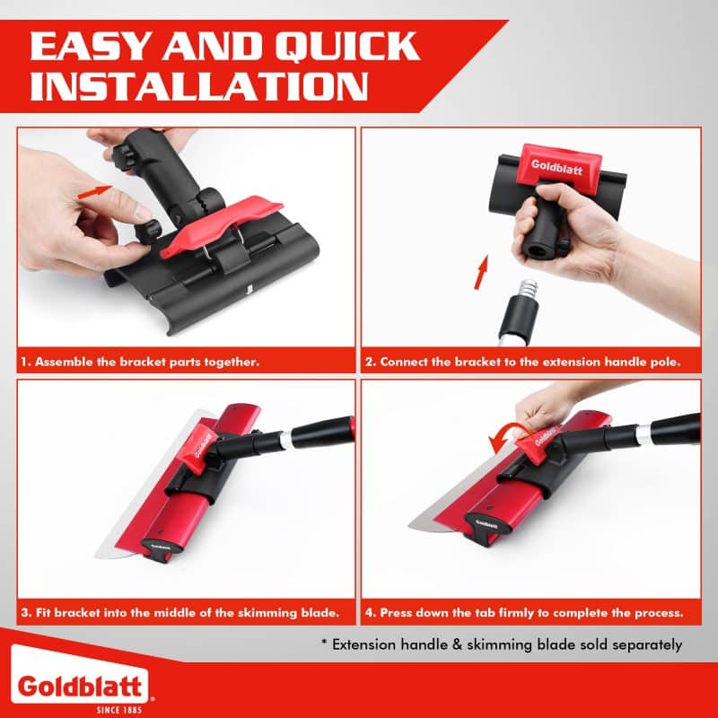 Drywall Skimming Blade Bracket